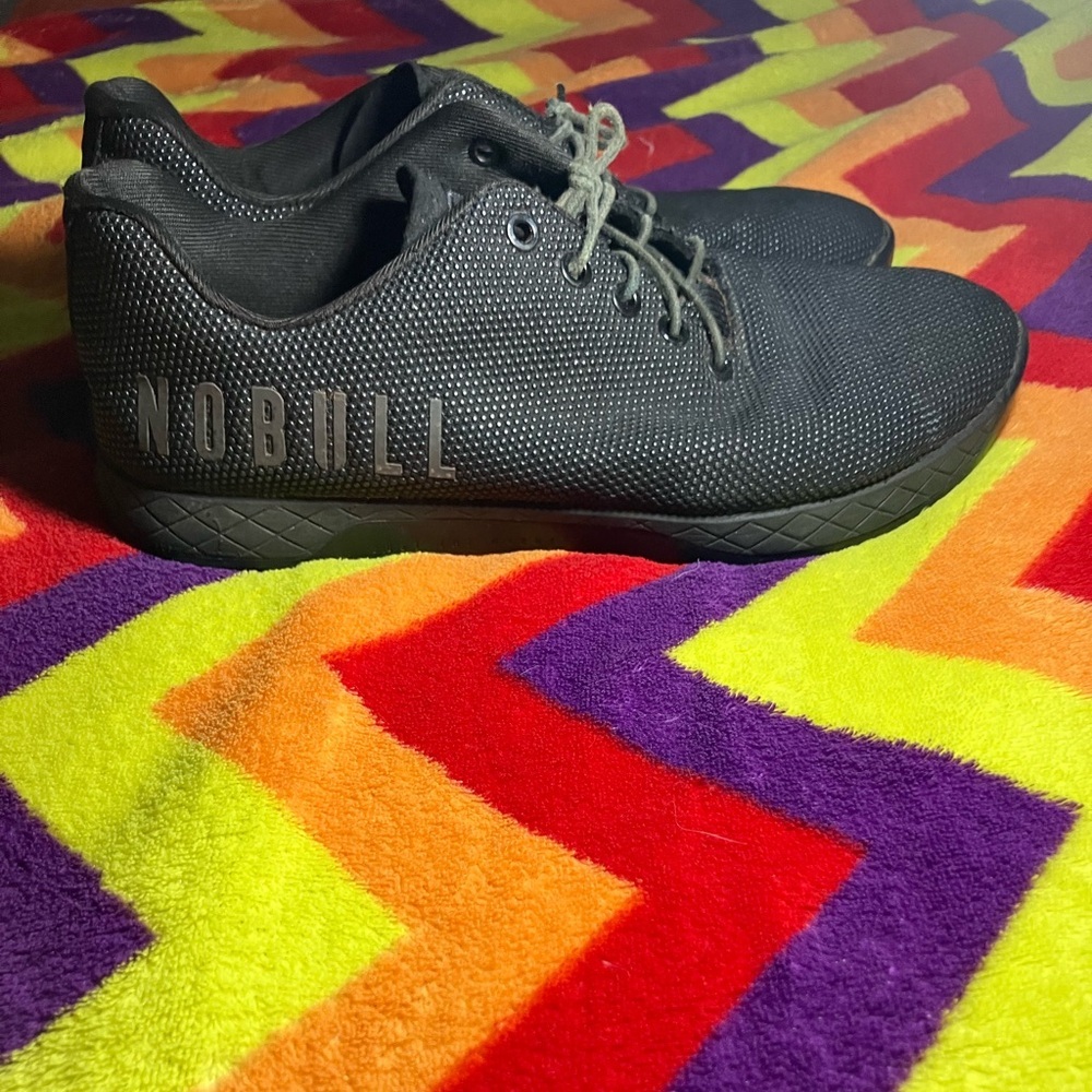 NOBULL black athletic Shoes size 8.5